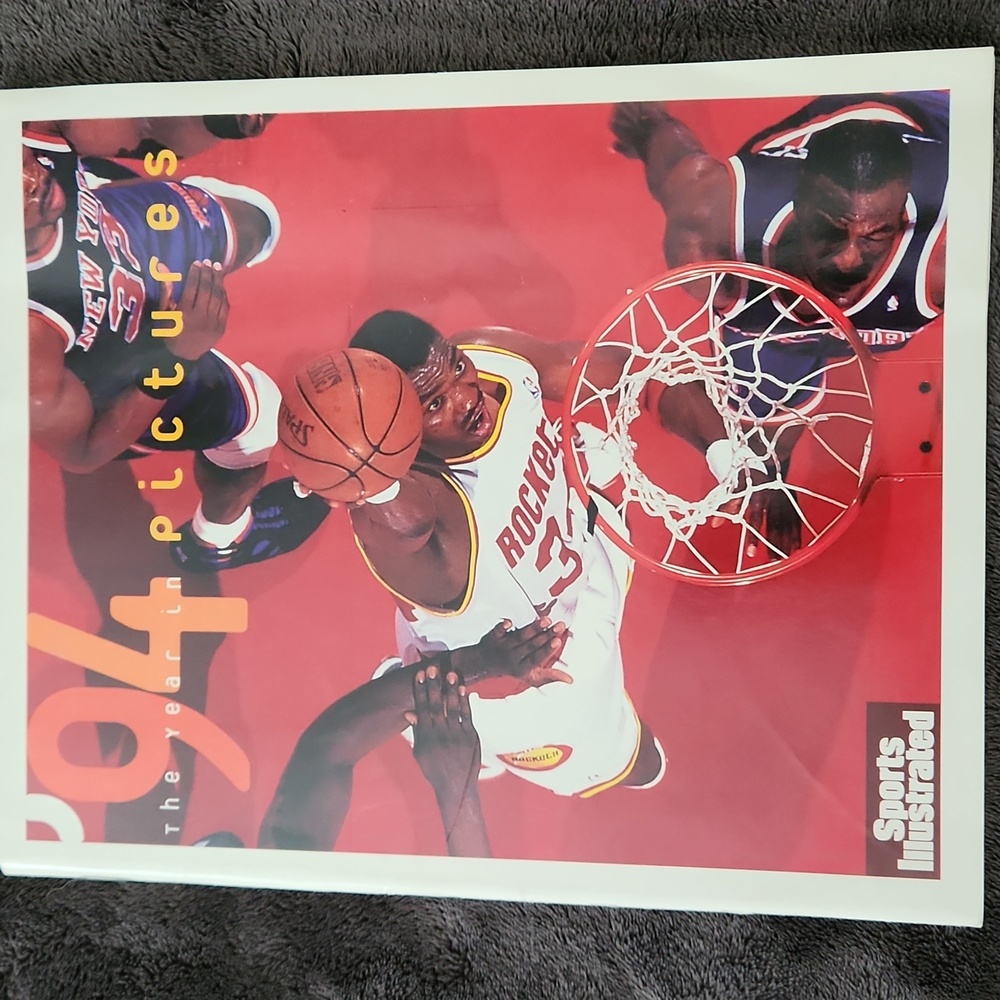 1994 Sports Illustrated Year in Pictures H Olajuwon O.J. Simpson Michael Jordan